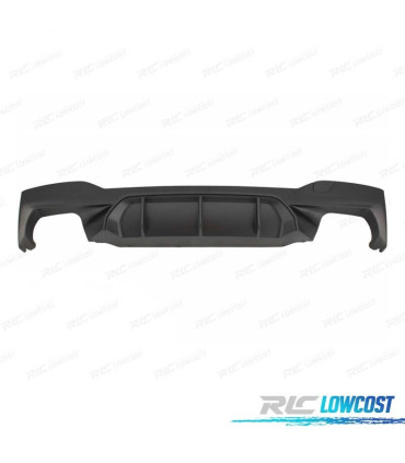DIFFUSEUR BMW G30 G31 17- LOOK M5 NOIR MATE