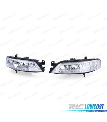 PHARES POUR OPEL VECTRA B 99-02 FOND CHROMÉ