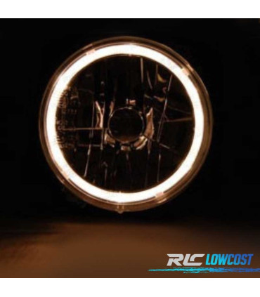 PHARES GOLF2 MK II 83-91 ANGEL EYES CHROMÉ H4