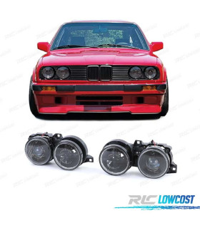 PHARES BMW E30 82-94 FOND NOIR