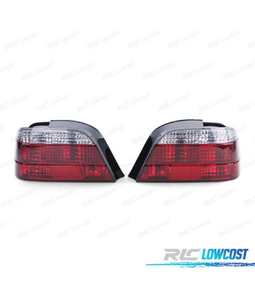 FEUX ARRIÈRE BMW E38 94-01 ROUGE CHROMÉ
