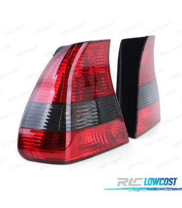 FEUX ARRIÈRE BMW E46 COMPACT 98-05 ROUGE FUMÉ