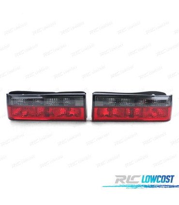 FEUX ARRIÈRE BMW E30 ROUGE NOIR