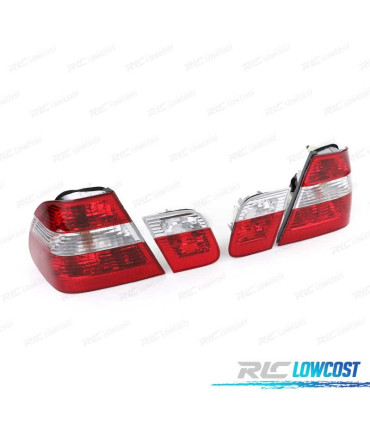 FEUX ARRIÈRE BMW E46 98-01 ROUGE BLANC