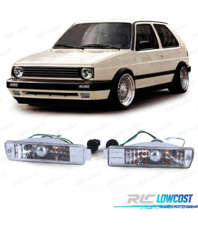 CLIGNOTANTS AVANT VOLKSWAGEN VW GOLF 2 84-91 CHROMÉ