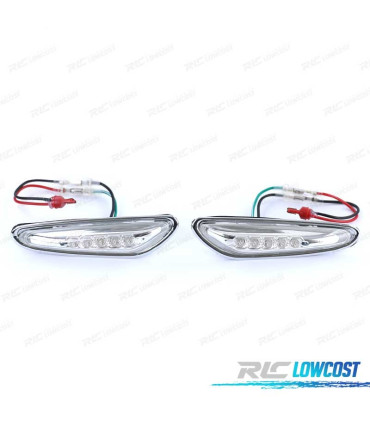 CLIGNOTANTS LATÉRAUX BMW E46 01-05 LED CHROMÉ