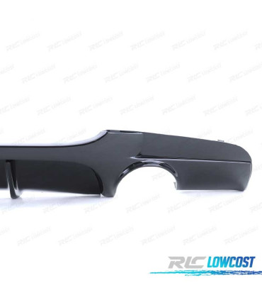 DIFFUSEUR BMW E90 E91 LOOK M PERFORMANCE NOIR BRILLANT