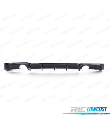 DIFFUSEUR BMW F30 F31 LOOK M PERFORMANCE NOIR BRILLANT O--O