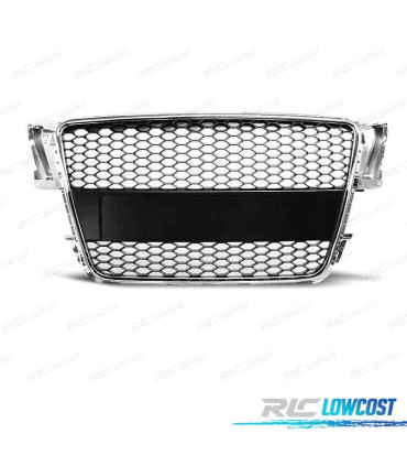 CALANDRE AUDI A5 07-12 LOOK RS CHROMÉ PDC