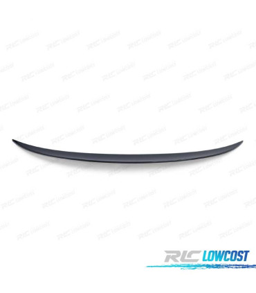 AILERON BECQUET LAME COFFRE BMW X6 F16 14-19 LOOK M NOIR BRILLANT