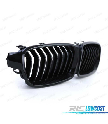 CALANDRES BMW F30 F31 LOOK M PERFORMANCE NOIR BRILLANT