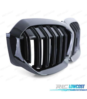 GRILLES BMW G20 G21 18-22 LOOK M PERFORMANCE NOIR BRILLANT