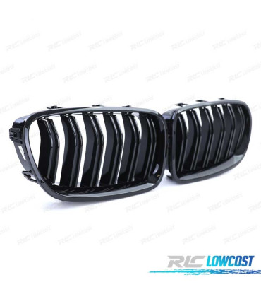 CALANDRE BMW F10 LCI 13-17 LOOK M5 NOIR BRILLANT