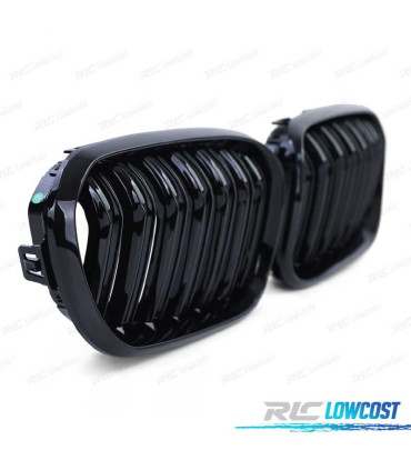 CALANDRES BMW F20 F21 LCI 15-19 LOOK M NOIR BRILLANT