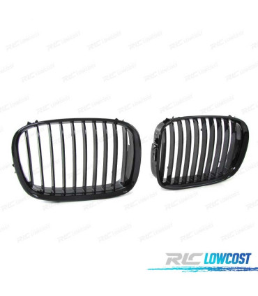 CALANDRES BMW E39 LOOK M PERFORMANCE NOIR BRILLANT