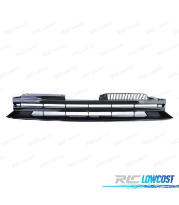 CALANDRE VOLKSWAGEN VW GOLF 6 MK VI 08-12 NOIR BRILLANT SANS LOGO