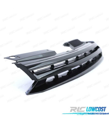 CALANDRE VOLKSWAGEN VW GOLF 6 08-12 NOIR BRILLANT SANS LOGO