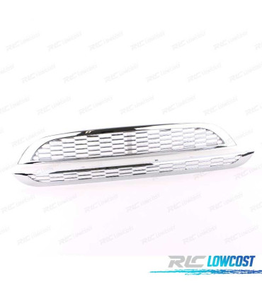 CALANDRE MINI COOPER R50 R53 01-06 TYPE S CHROMÉ