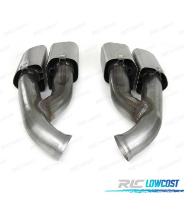 EMBOUTS D'ÉCHAPPEMENT SPÉCIFIQUE PORSCHE CAYENNE 14-