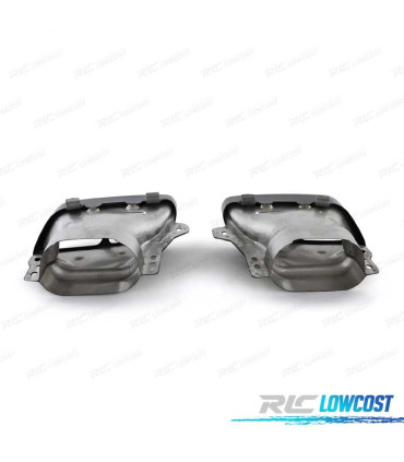 EMBOUT D´ÉCHAPPEMENT MERCEDES AMG W176 13-18 CLA W117 13-18 GLA X156 14-19 A45 AMG NOIR