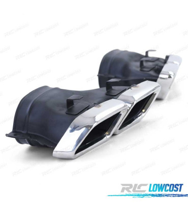 EMBOUT D'ÉCHAPPEMENT MERCEDES CLASSE C W205 14-21 LOOK AMG