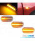 CLIGNOTANTS NISSAN OPEL MOVANO VIVARO RENAULT CLIO MEGANE TWINGO SCENIC LATERAL LED DYNAMIQUES FOND NOIR