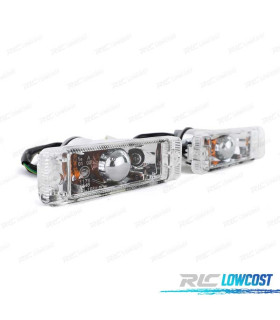 CLIGNOTANTS VOLKSWAGEN VW GOLF I 74-83 POLO 86C 81-90 FEU DE POSITION FOND CHROMÉ