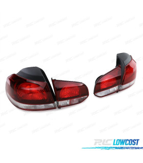 FEUX ARRIÈRE VOLKSWAGEN VW GOLF 6 5K1 AJ5 BERLINE 08- FUMÉ