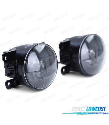 PHARES ANTIBROUILLARD DIVERS MODÈLES LED CITROEN DACIA FORD JAGUAR NISSAN OPEL PORSCHE PEUGEOT RENAULT 01-15 NOIR FUMÉ