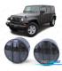 CLIGNOTANTS AVANT POUR JEEP WRANGLER JK 07- LED NOIR FUMÉ
