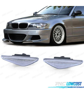 CLIGNOTANTS LATÉRAUX POUR BMW E46 COUPÉ CABRIO 03-07 LED BLANC