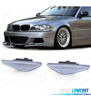 CLIGNOTANTS LATÉRAUX BMW E46 COUPÉ CABRIO 03-07 LED BLANC