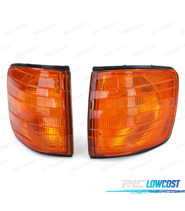 CLIGNOTANTS AVANT MERCEDES C126 SEC 81-91 ORANGE