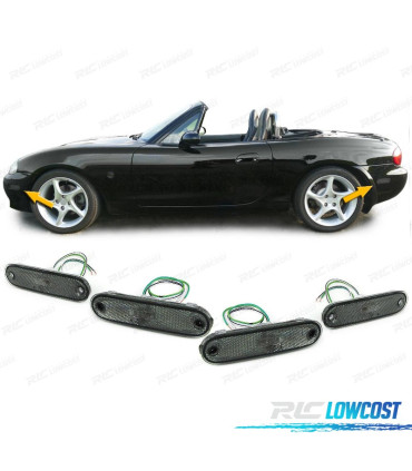 CLIGNOTANTS LATÉRAUX MAZDA MX5 89-05 FUMÉ