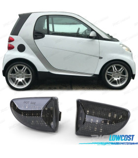 CLIGNOTANTS LATÉRAUX POUR SMART FORTWO 451 07- LED NOIR