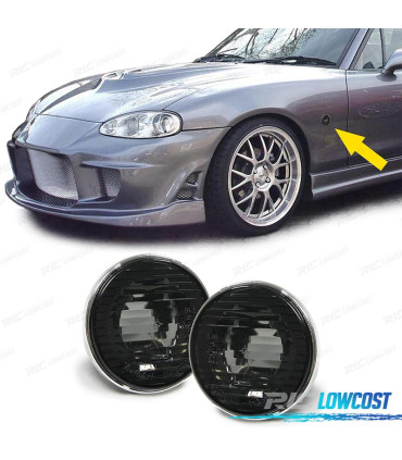 CLIGNOTANTS LATÉRAUX MAZDA MX5 NA NB NBFL 90-05 NOIR