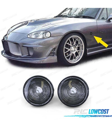 CLIGNOTANTS LATÉRAUX MAZDA MX5 NA NBFL 90-05 NOIR