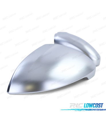 COQUES RÉTROVISEURS POUR VOLKSWAGEN VW PASSAT B8 3G 14- ARGENTÉ