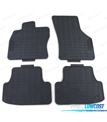 TAPIS EN CAOUTCHOUC AUDI A3 8V 12- 4 UNITÉS