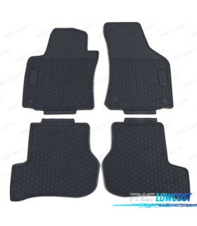TAPIS EN CAOUTCHOUC VOLKSWAGEN VW GOLF 5 03-09 4 UNITÉS