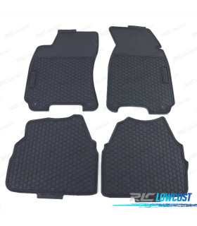 TAPIS EN CAOUTCHOUC VOLKSWAGEN VW PASSAT 3C5 B6 05-10 4 UNITÉS