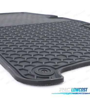 TAPIS EN CAOUTCHOUC VOLKSWAGEN VW PASSAT 3C5 B6 05-10 4 UNITÉS