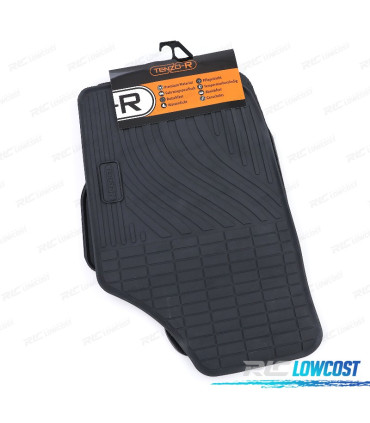 TAPIS EN CAOUTCHOUC PEUGEOT 207 WA WC WK 06-14 4 UNITÉS