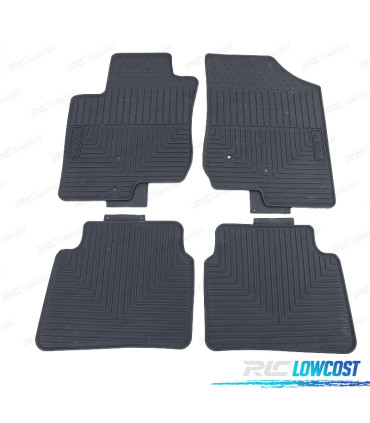 TAPIS EN CAOUTCHOUC HYUNDAI I30 FD 07-11 4 UNITÉS
