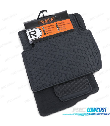 TAPIS EN CAOUTCHOUC MITSUBISHI OUTLANDER GG GF ZJ 13- 4 UNITÉS