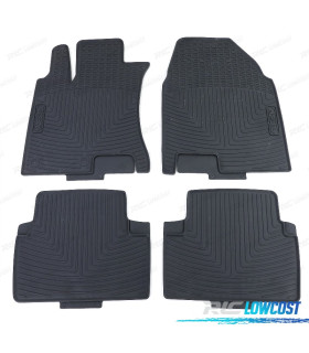 TAPIS EN CAOUTCHOUC NISSAN QASHQAI J10 JJ10 07-16 4 UNITÉS