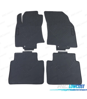 TAPIS EN CAOUTCHOUC NISSAN X-TRAIL T32 13- 4 UNITÉS