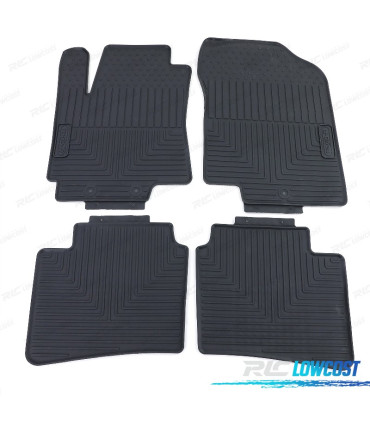 TAPIS EN CAOUTCHOUC KIA RIO UB 11-16 4 UNITÉS