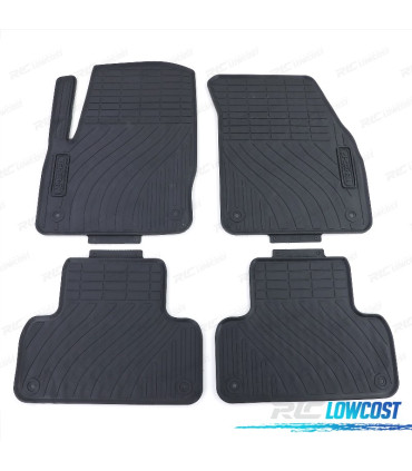 TAPIS EN CAOUTCHOUC LAND ROVER RANGE ROVER EVOQUE LV 11- 4 UNITÉS