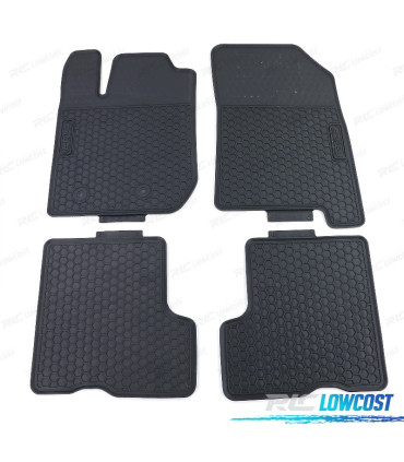 TAPIS EN CAOUTCHOUC DACIA DUSTER 17- 4 UNITÉS